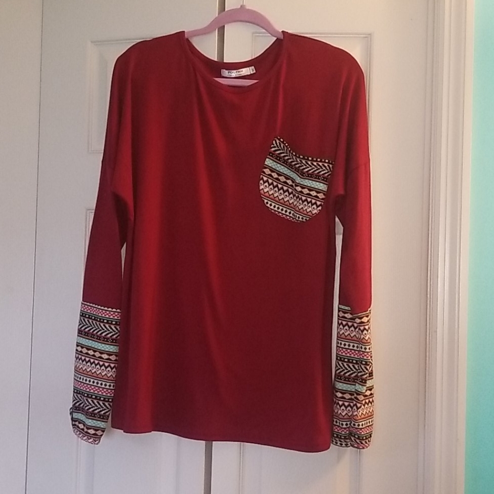 Women's LS Top, XL
